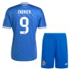 Maglia ufficiale Real Madrid Endrick 9 Alternativa 2025-26 per Bambino